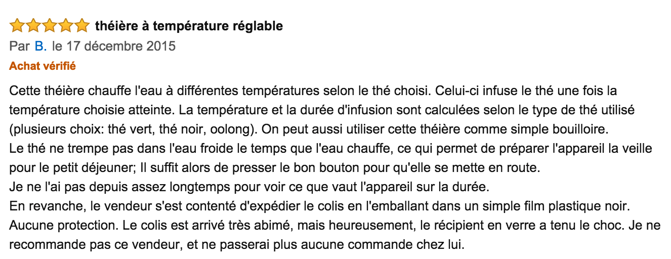 commentaire Riviera & Bar Ceylan