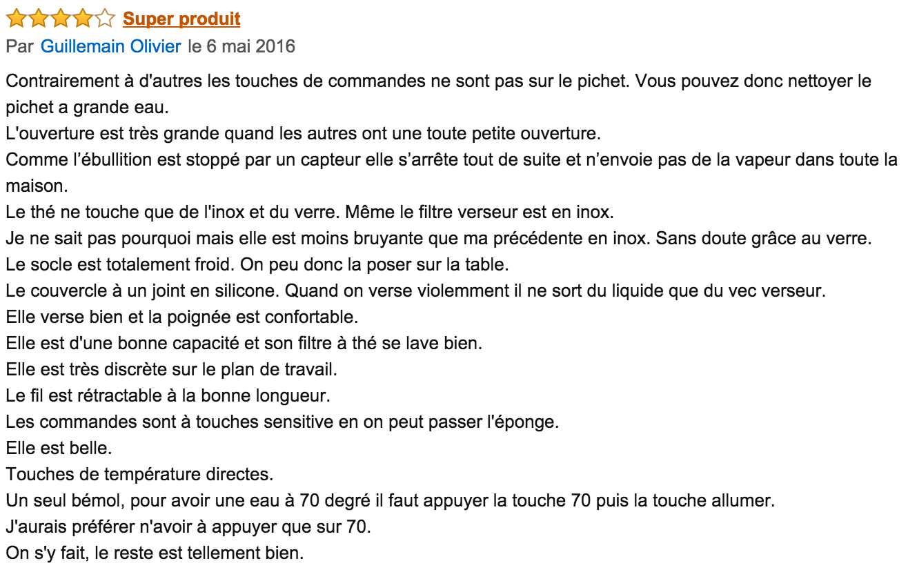 commentaire Simeo CT470