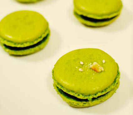 Macaron au thé